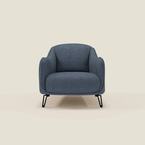 Avela Poltroncina dal comfort senza tempo in morbido tessuto impermeabile T06 blu