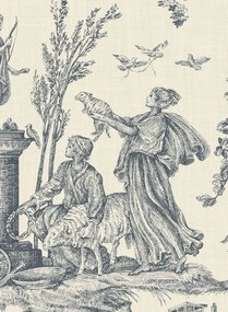 Lewis & Wood Carta da parati Toile Baptiste - Moule