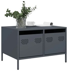 Mobile Tv Antracite 68x50x43,5 Cm İn Acciaio Laminato A Freddo /