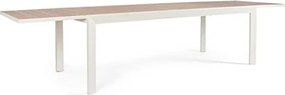 Tavolo Allungabile Da Esterno In Alluminio 100x220-340 Cm Belmar Vapor YK15 Bizzotto