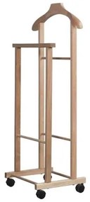 Indossatore appendiabiti da casa in legno NATURALE