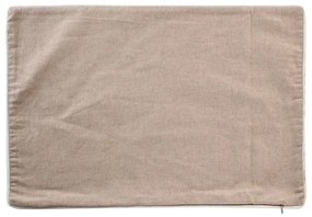Fodera per cuscino DKD Home Decor Fogli Marrone (60 x 1 x 40 cm)