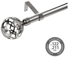Mantovana estensibile in metallo 122 - 211 cm - Casa Selección