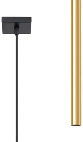 Sollux SL.1195 - Lampadario a sospensione con filo PASTELO 1xG9/8W/230V oro