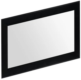 Anta per pensile basso DELINIA ID Samara con vetro L 60 x  H 38.4 cm nero opaco, effetto metallo