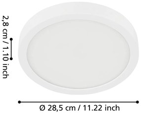 Plafoniera LED bianca FUEVA 5 – EGLO