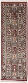 Agra Tappeto 60 x 180 (Indian) Annodato A Mano