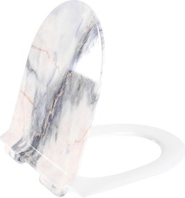 Copriwater CARLO GRANIT SHINY DUROPLAST SLIM