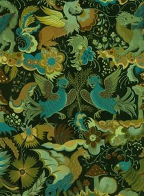 House of Hackney Carta da parati Phantasia - Emerald Green