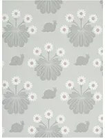 Little Greene Tapete Burges Snail - Silver