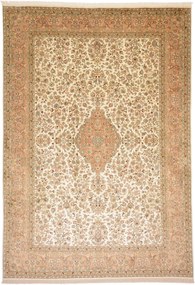 Cashmere Silk Tappeto 310 x 220 (Indian) Annodato A Mano
