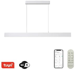 Brilagi - lampadario LED dimmerabile SLEEKLINE SMART LED/40W/230V Wi-Fi Tuya bianco+telecomando
