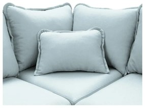 Divano angolare azzurro (angolo sinistro) Beata - Ropez