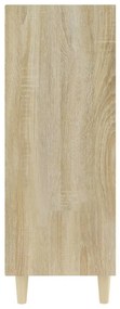 Credenza rovere sonoma 69,5x32,5x90 cm in legno multistrato