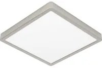 Plafoniera Moderna Fueva 5 Acciaio Nichel Satinato Led Integrato 20,5W