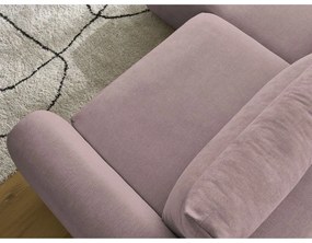 Divano angolare in rosa chiaro Aden – Bobochic Paris