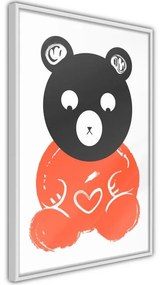 Poster Teddy Bear in Love