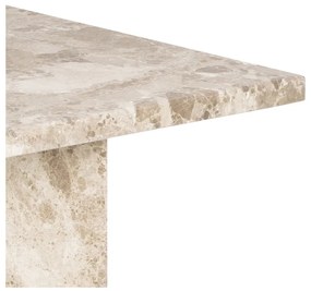 Tavolino in marmo beige 70x140 cm Vega - Actona