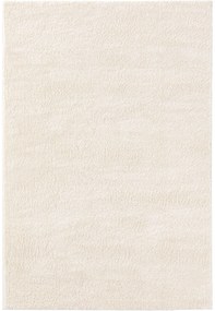 benuta Nest Tappeto a pelo lungo Soda Bianco 140x200 cm - Tappeto design moderno soggiorno