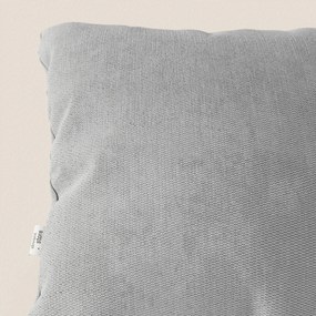 Miami cuscino disponibile in diversi colori realizzato in morbido tessuto impermeabile T14 grigio chiaro
