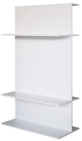 Mobile porta TV 100x170h cm con foro passacavi Antracite Spatolato - LOKI A