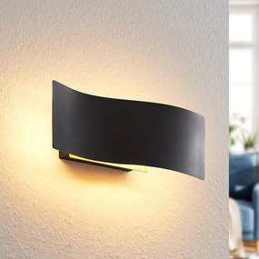 Lindby Larisa applique LED di forma ondulata