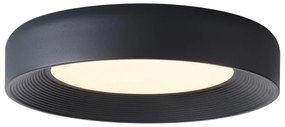 Plafoniera LED LED/40W/230V 3000K nero diametro 50 cm