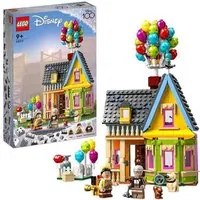 LEGO DISNEY E PIXAR 100 ANNIVERSARIO CASA DI UP CON PALLONCINI E FIGURE DI CARL RUSSEL E DUG