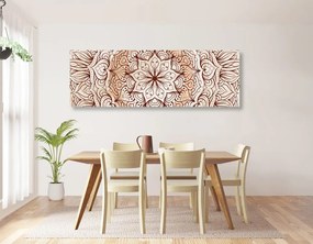 Quadro su tela – Mandala etnica astratta