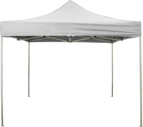 Telo laterale 2x2mt bianco impermeabile con finestra ricambio per gazebo richiudibile