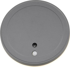 Illuminazione esterna LED con sensore di movimento da parete ø 14 cm Fortaleza – Reality