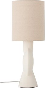 Lampada da tavolo beige con paralume in tessuto (altezza 54,5 cm) Sergio - Bloomingville