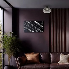 Plafoniera LED VASO LED/4W/230V diametro 18 cm nero/fumé