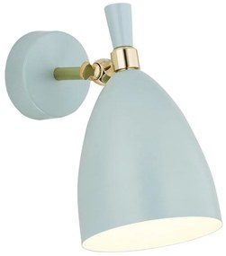 Argon 4700 - Applique CHARLOTTE 1xE27/15W/230V blu/oro