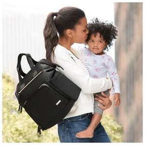 Skip Hop - Zaino fasciatoio MAINFRAME nero per passeggino