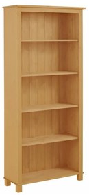 Libreria colore naturale in legno di pino 77x171 cm Pivo - Støraa
