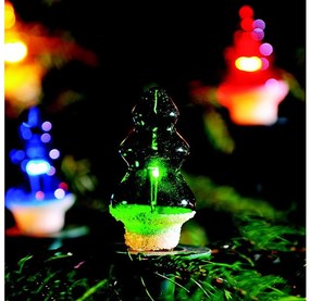 Catena di Natale ALBERO 12xE10 10,7m multicolor