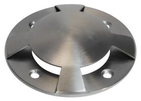 Faretto Interrato 4 Direzioni GU10 IP67 - INOX con doppio pressacavo