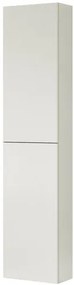 Colonna per mobile bagno Pixel plain 2 ante P 27 x L 30 x H 160 cm laccato opaco bianco