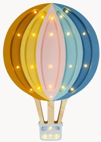 Lampada a LED per cameretta dei bambini fatta a mano con funzione timer e telecomando Hot Air Baloon, luce regolabile