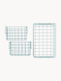 Set 3 cestini in metallo The Baskets