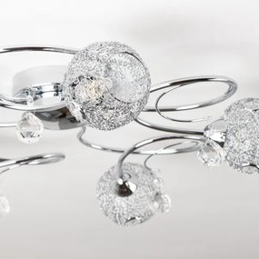 Eglo 32103 - Lampadario a plafone LED VELAGO 5xG9/33W/230V cromo lucido