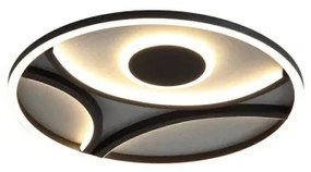 Searchlight 82100-39BK - LED Dimmerabile plafoniera ZENDISC LED/20W/230V 3000K Ø 39 cm