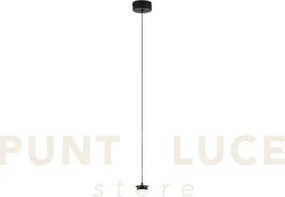 Struttura nero opaco in metallo per lampadario a sospensione comple...