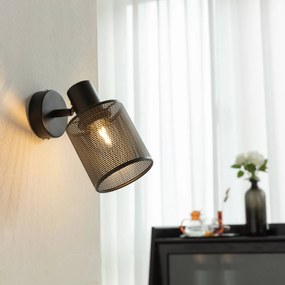 Lindby Stancho faretto, 1 luce, nero