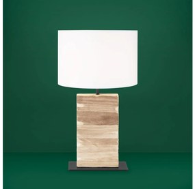 Eglo 39917 - Lampada da tavolo CONTESSORE 1xE27/40W/230V 62,5 cm marrone