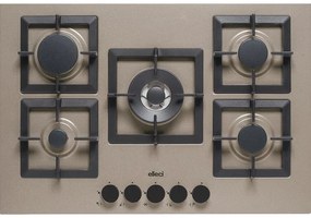 Piano cottura 5 fuochi ELLECI tortora griglie in ghisa