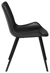 Sedia da pranzo in similpelle nera DAN-FORM Danimarca Hype - DAN-FORM Denmark