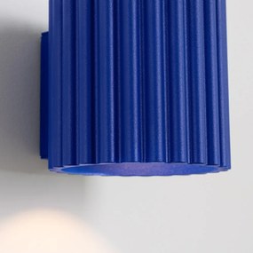 Lampada da parete blu ø 10 cm Zora – Sollux