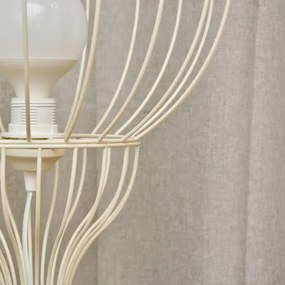 Lampada da terra MERCURE 1xE27/15W/230V crema